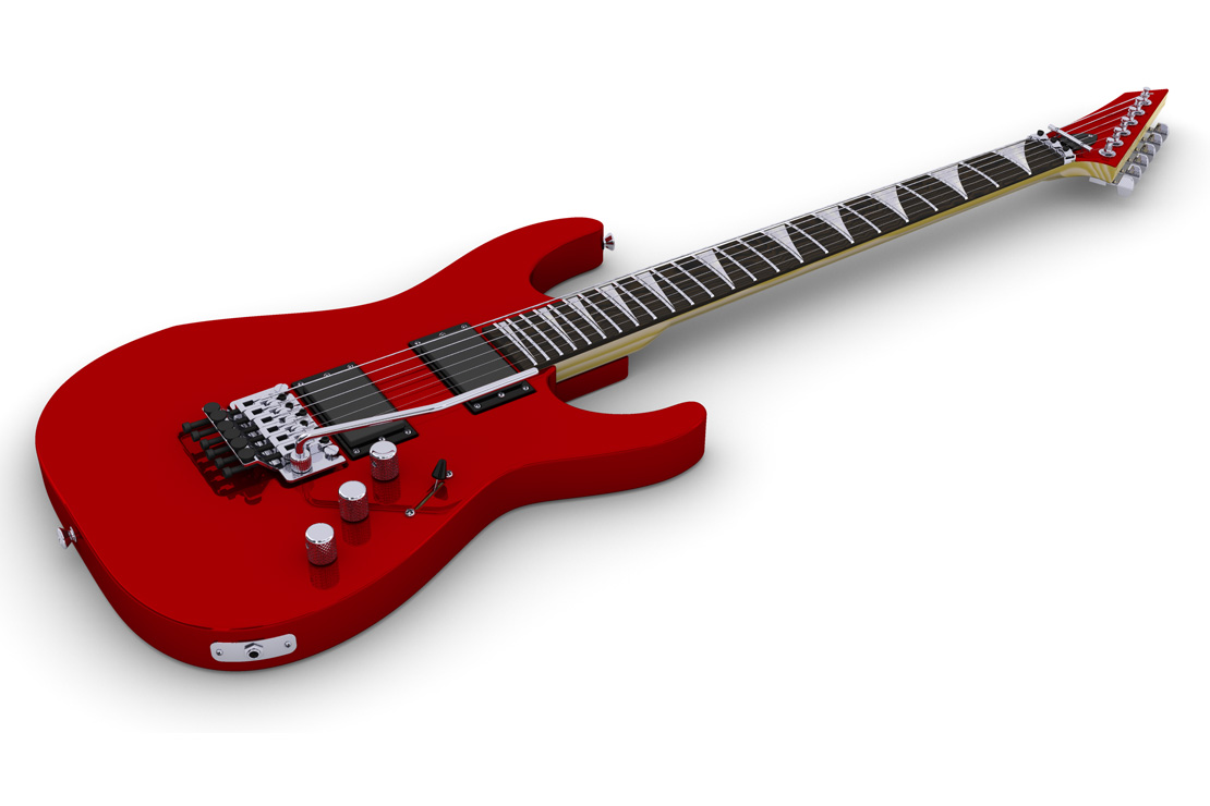 Guitarra Vermelha