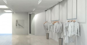 arara de teto em aço inox