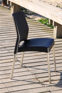 Cadeira Palmetal - Modelo I - Preta - Sem modelo