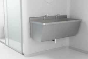 lavatórios aço inox, lavatórios para hospitais, lavatórios para indústria, lavatórios para laboratórios, lavatórios para obras, Palmetal