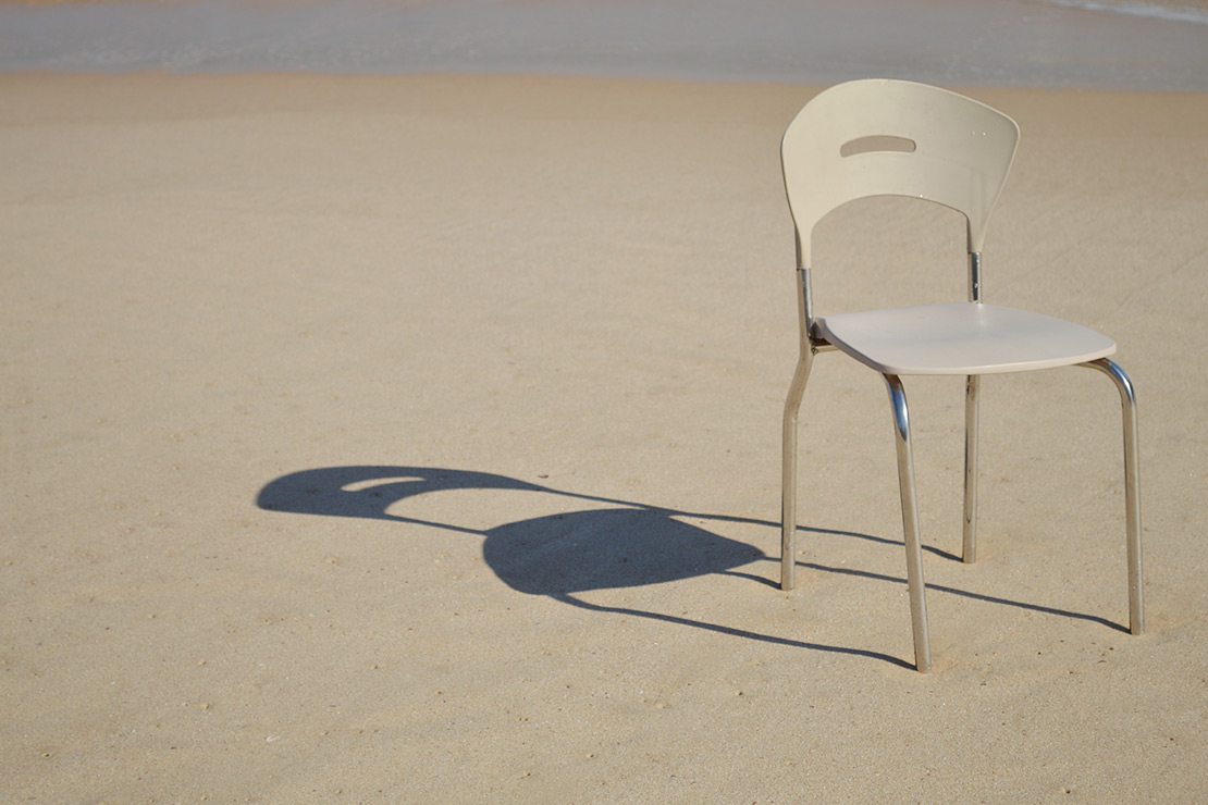 Cadeira na praia Wallpaper