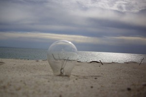 dicas empresarias para a crise lampada na areia